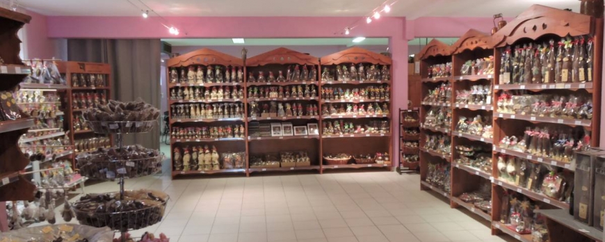 Boutique de chocolatier près de Colmar